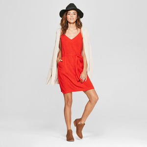 Universal Thread Strappy Sleveless Zip Back Dress